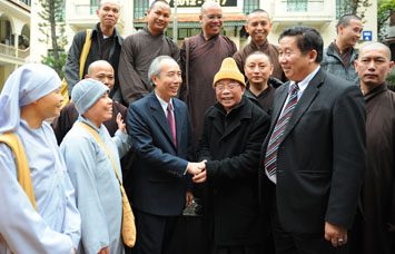 ສະມາຄົມພຸດທະສາສະໜາ ກວາງຈີ້ ເສີມຂະຫຍາຍນ້ຳໃຈ ມະຫາສາມັກຄີທົ່ວປວງຊົນທັງຊາດ